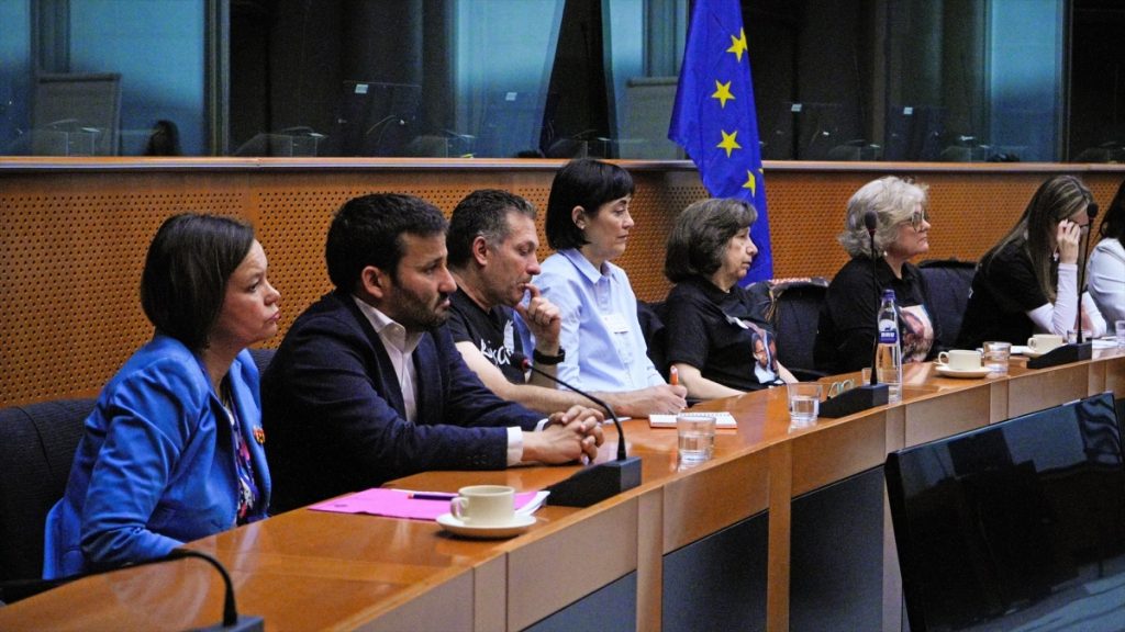 Associacions Víctimes Dana en el Parlament Europeu