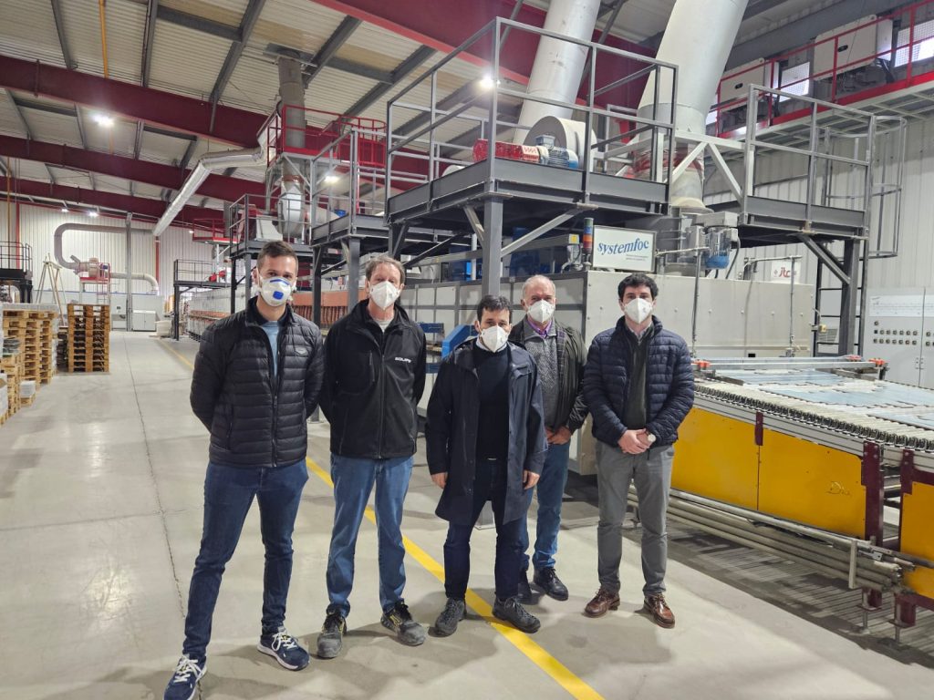 Vicent Marzà visita Equipe Cerámicas a Castelló