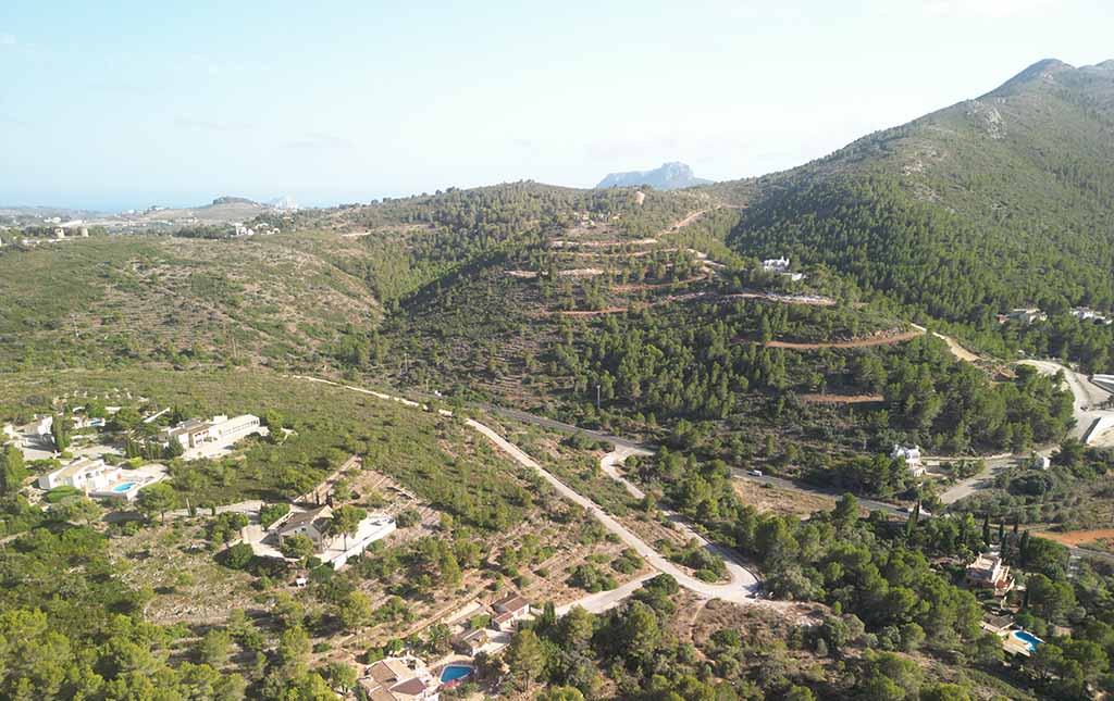 Zona de Llíber on es vol executar el PAI