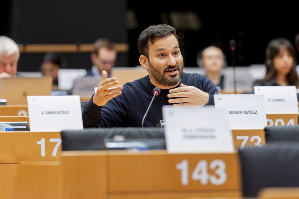 Vicent Marzà al Parlament Europeu